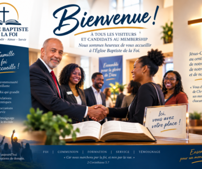 Bienvenue à l’Église Baptiste de la Foi
