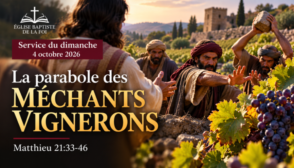 La parabole des méchants vignerons