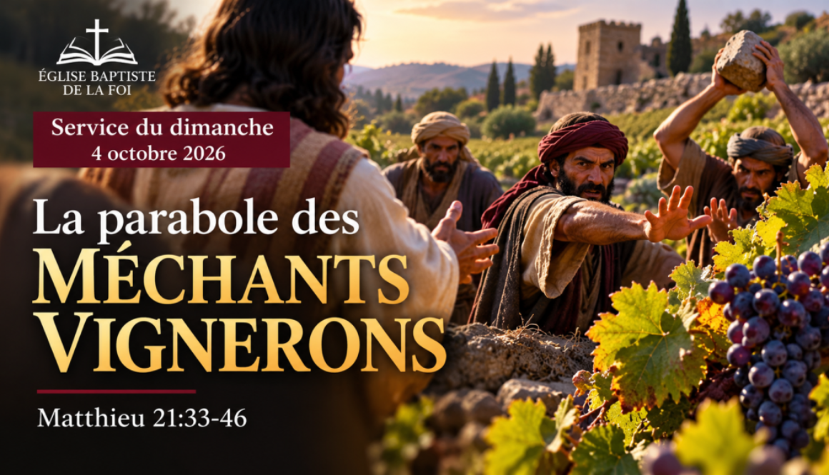 La parabole des méchants vignerons